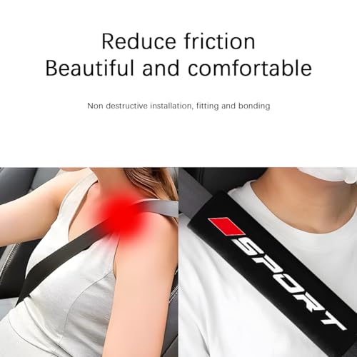 image for Mandark Car Seat Belt Pad, Vehicle Seatbelt Shoulder Strap Cover for M