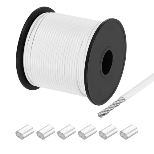 Cable de acero inoxidable 304 QUARKZMAN antisoldadura y resistente al óxido de 40m
