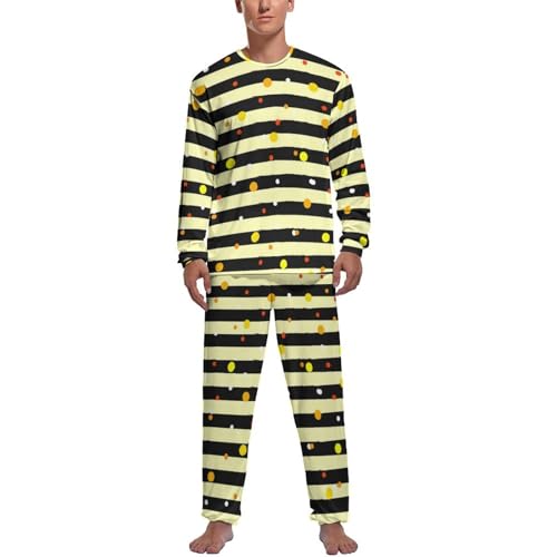Pyjama homme manche longue rayures pour vos soirées cocooning