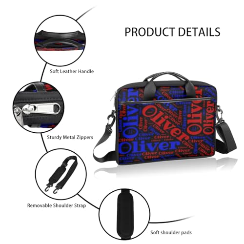 Personalized Laptop Bag Case Briefcases for Men Women, Computer Cases for Laptops, Tablet Shoulder Bag Carrying Case4