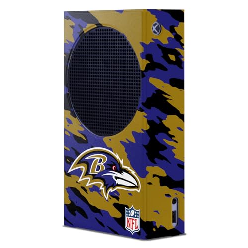 Skin Xbox Series S NFL Baltimore Ravens Head Case Designs habillage camouflage pour console