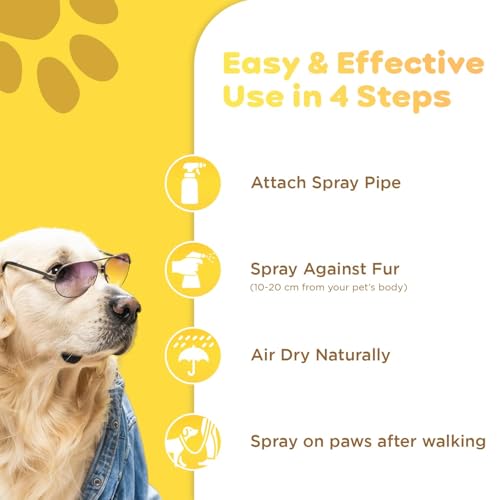 Image of PIL Tick & Flea Spray for Dogs & Cats | Fast-Acting, Long-Lasting Formula | Treats Acute Infestations | 100ml
