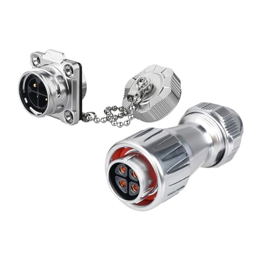 Conector de aviación DZ-20 con cubierta metálica resistente a temperaturas 2