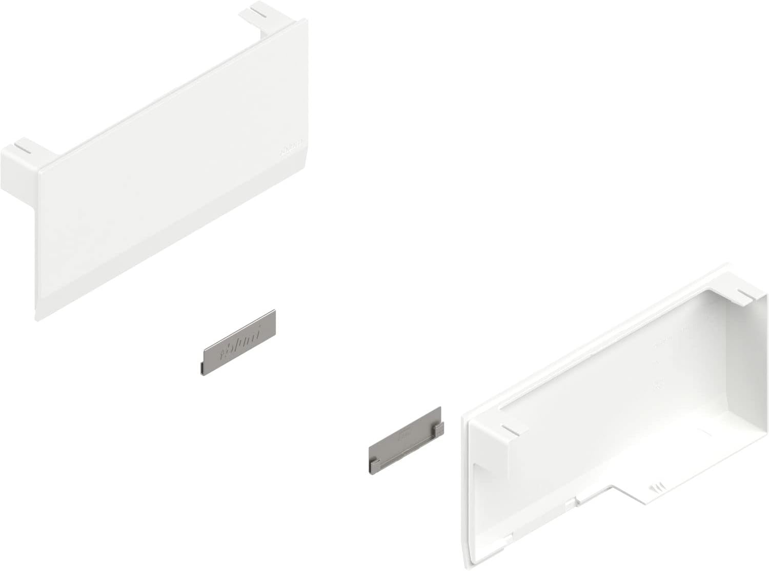 Blum Aventos HK Top - Juego de tapas para válvulas altas (plástico), color blanco