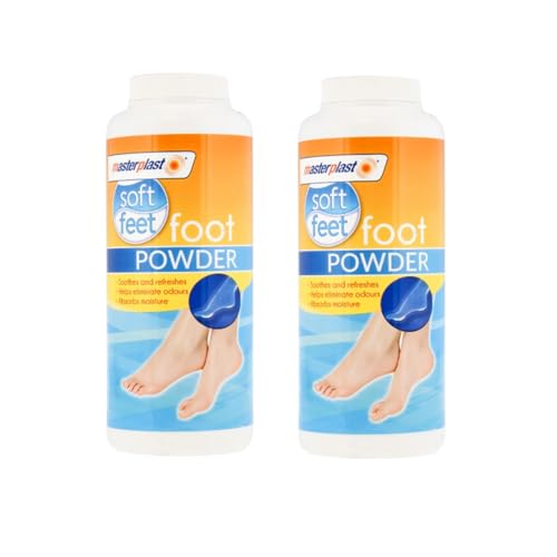 Foot Powder Talc Soothes Refreshes Eliminates Odour Soft Feet - 170g, Pack of 2, 85 g (Pack of 2)