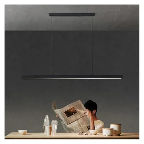 Luminaire suspendu longue bande 150cm parfait pour le télétravail