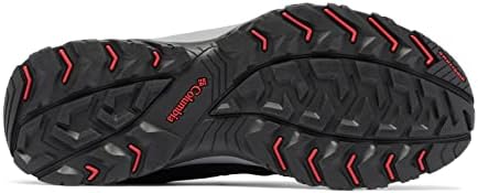 Columbia Men's Granite Trail Waterproof, Shark/Mountain Red, 7.5 | Image 4