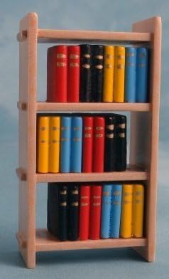 1:12 Scale Dolls House Miniatures Small Bookcase DF988