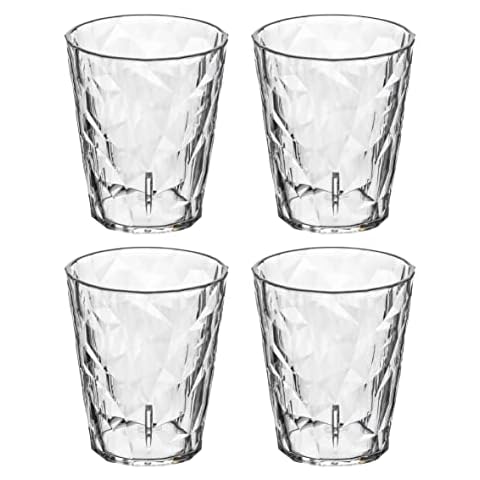 Koziol Club No.1 Unbreakable Water Glass Set Cover