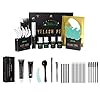 Libeauty Eyelash Lift and Color Kit Brow Lamination with Black Lash Perm Quick Lifting & Voluminous Coloring with Complete Tools DIY Use at Home & Salon Supplies