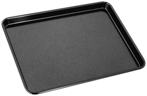 Stellar Baking Tray, 24 x 18 x 1.5cm, (9½ x 7 x ½-inch), Black, 20 x 30 x 25 cm