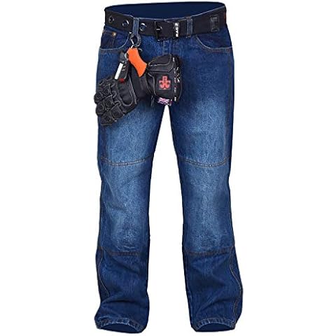 RAC3 Mens Armoured Denim Motorbike Jeans Cover