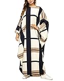 ❀Perfekt für jeden Anlass, von der Arbeit bis zur täglichen Frauenkleidung, Abaya-Robe, Langarmkleid, Cocktail, Urlaub, arabischer Kaftan für Frauen, Gebetskleid.