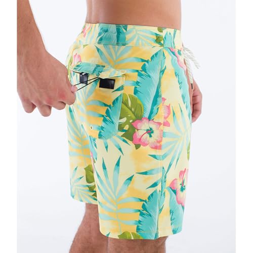 Maillot de bain extensible Hurley Phantom-eco séchage rapide motif ananas 44 - 4