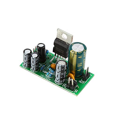 Emoshayoga TDA2030A Electronic Audio Power Amplifier Board Single Channel 18W DC 9-24V DIY Kit Power Volume 5 * 5 * 2