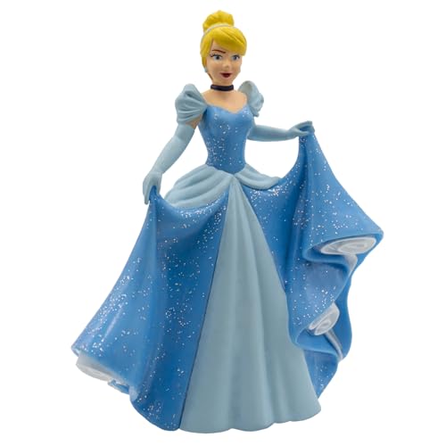 Princesas da Disney Princess figura cinderela nova 0 cm, multicolorido, miscelanea (Bullyland 12501)
