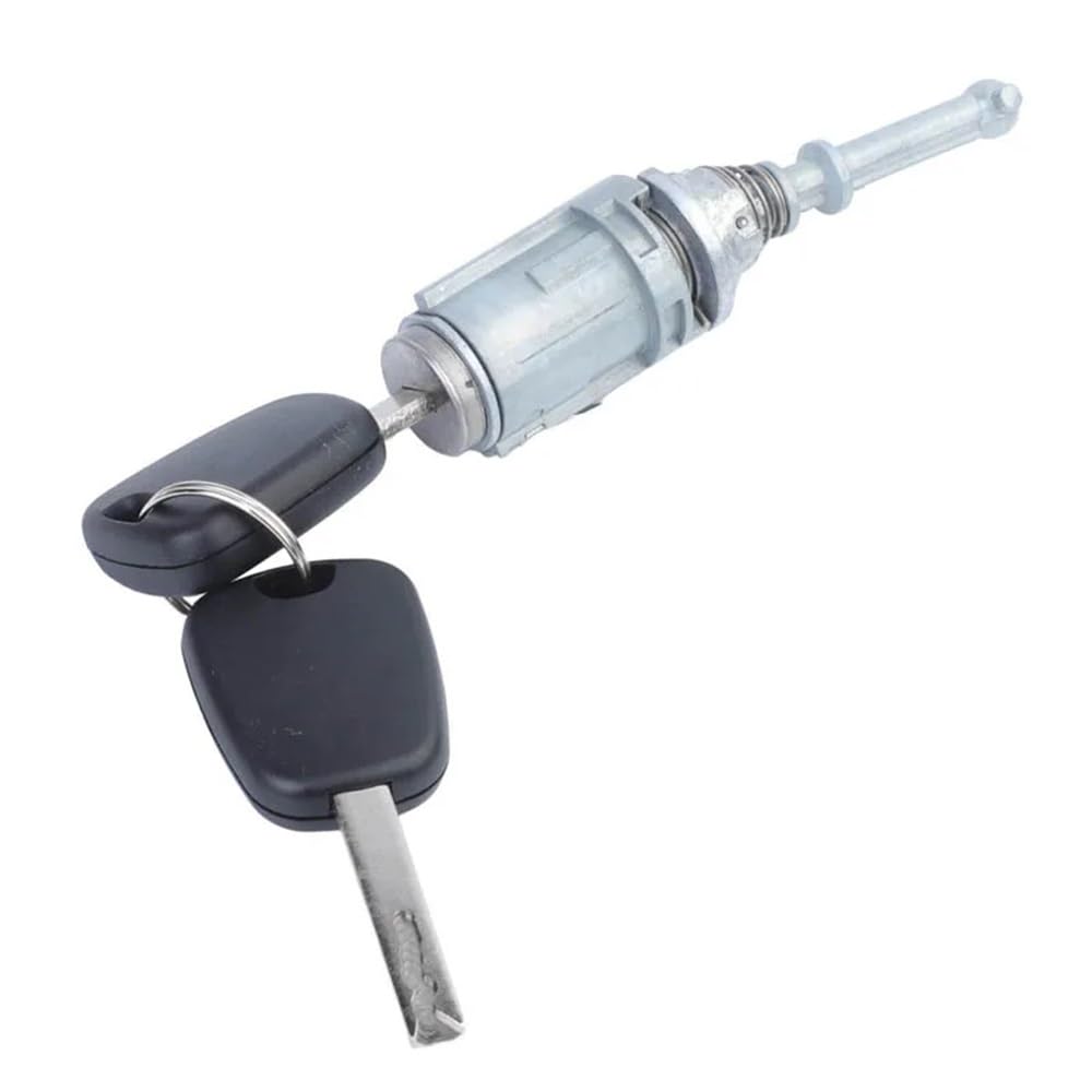 Car Door Lock 9170.T9 9170T9 Compatible with Citroen for C2 C3 C4 Front Left Door Lock Barrel Cylinder with 2 Keys