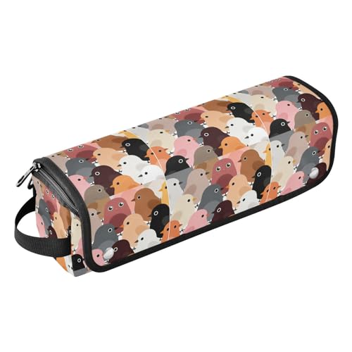 Estuche de viaje 2 en 1 para plancha y rizador con tapete resistente al calor, organizador grande para planchas, rizadores y secadores de cabello miniatura 1