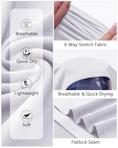 Roadbox Boys Compression Shirt, Youth Short Sleeve Undershirts for Basketball Baseball Soccer, Quick Dry Athletic Base Layer3