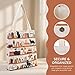 Imagen de Kaiyzo Bolsa Tela con Bolsillo Interior Tote Bag Personalizada Duffle Bag Mujer con Cremallera Bolsa de Compra Estampada Regalo para Amantes de los Gatos