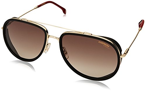 Carrera Unisex-Adult CA166/S Sunglasses, Gold RED, 59 mm