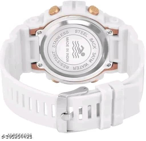 Image of Trendy Sports Digital Watch Shockproof Multi Functional Automatic 5 Light Color Dial Strap Waterproof Digital Sports Watch Sports Digital Watch for Mens and Boys