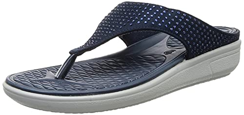 Image of Bata Comfit Women Blossom Thong Grey Flats
