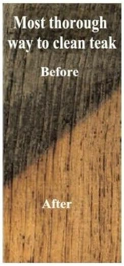 Semco Teak Wood Sealer Remover - 2 Two Part Cleaner Treatment (1 Gallon)