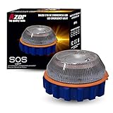 Alcance 1Km Bastilipo 0 Baliza Emergencia y señalización led para vehículos-Azor-IP54-Homologado V16 IDIADA PC221030039, Azul