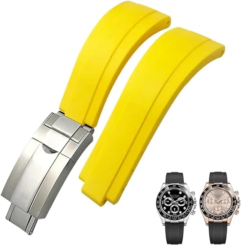 [MURVE] 20 ~[g 21 ~[gSV[gobNvohbNXfCgiTu}[iICX^[tbNXbg}X^[ȎVR[(Yellow Short Buckle,20mm)
