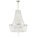 Arcadia 9 Light Antique Silver Chandelier