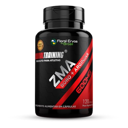 Floral Ervas do Brasil, Zma 120 cápsulas + Boro + Arginina Floral...