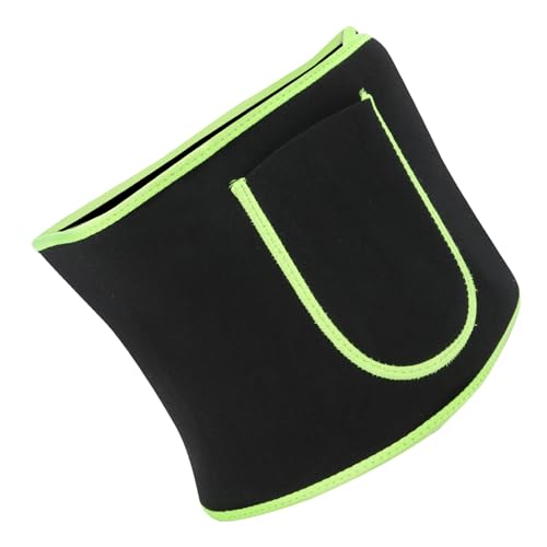 Faja lumbar deportiva ajustable M negra y verde miniatura 3