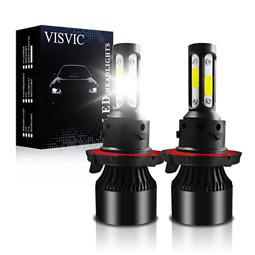 Fit For NISSAN SENTRA 2004-2012 H13 LED Headlight Bulbs by VISVIC - Used condition - CA$37.99
