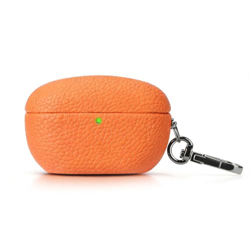 For son wf-1000xm5 �p �P�[�X ���� �v �J���r�i�t�� �C���z���P�[�X�Ή�:�\�j�[ WF-1000XM5 �J�o�[ PU�v �ی�P�[�X LED���C�g�������� ������ �S�ʕی�P�[�X �ϏՌ� (�I�����W)