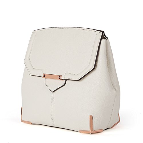 Sac épaule femme idéal pour vos sorties d'été en cuir de litchi élégant