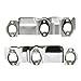 Partsflow Head Gasket Repair with 16 Head Bolts for 2000-2003 Buick Century for 2002-2005 Buick Rendezvous for 2001-2005 Chevrolet Impala for 1996-2004 Oldsmobile for 1999-2005 Pontiac VIN J, E 3.4L