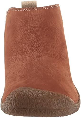 KEEN Women's Mosey Chelsea Leather Pull On Ankle Boot, Tortoise Shell/Birch, 8 | Image 1