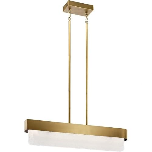 Kichler 44160NBRLED Contemporary Modern LED Linear Chandelier from Serene Collection