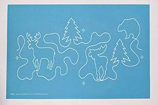 Hancy Creations 40001 Deer in The Woods by Dave Hudson Full Line Stencls