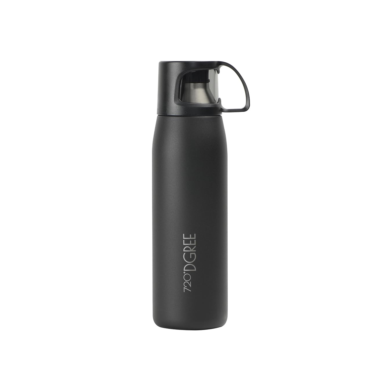 720°DGREE Bouteille Isotherme Follow 1l | Gourde Thermo Acier Inoxydable | Ideal pour Café et Thé avec Gobelet, Tasse | Boissons Chaudes ou Froides au Travail, Voyage, Ecole