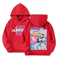 Générique Sweats à Capuche K Pop Demons Hunters Merch pour Fille Imprimés Huntrix Huntr/X Rumi Mira Zoey Pull à Manches Longues K Pop Hauts Décontractés Hoodie Unie Filles Garçons