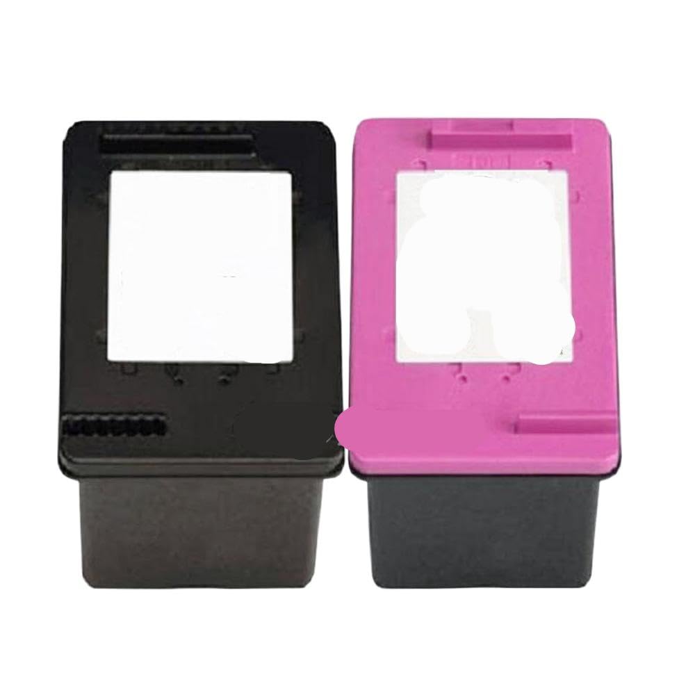 2er Pack Nachfüllbare Tintenpatrone Kompatibel Mit HP 62 XL Schwarz Und Dreifarbig Für Envy 5640 5660 7640 5540 5740 5542 Drucker