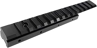 HWZ Tactical Light Mount 6" Inches Dovetail Scope Mount to Adapter Weaver Picatinny Mount 11mm to 20mm Accessories