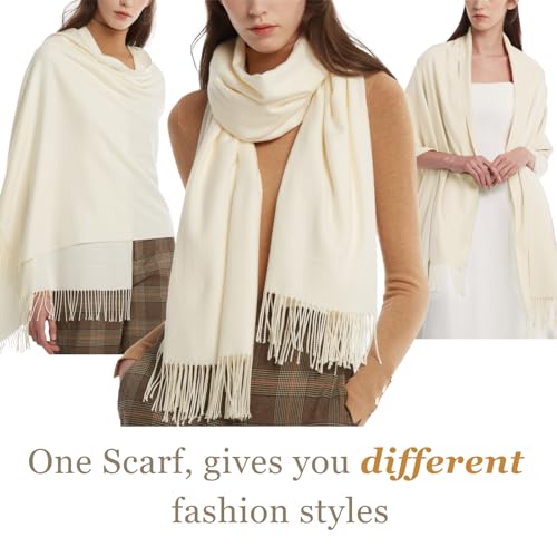 FURTALK Pashmina Shawl Wraps for Women Evening Dresses Blanket Scarves Fashion Scarf Wedding Gifts - Thumbnail 4