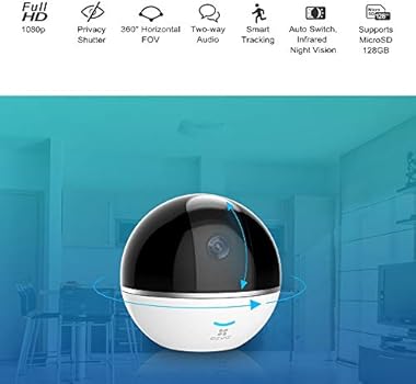 Ezviz Cs Cv248 A0 32wfr C6tc Mini 360 Wi Fi Camera Buy Online At Best Price In Ksa Souq Is Now Amazon Sa Electronics
