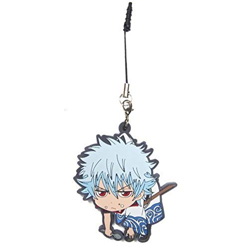 Strap Gintoki Tsumamare Gin Tama figurine suspendue caoutchouc souple
