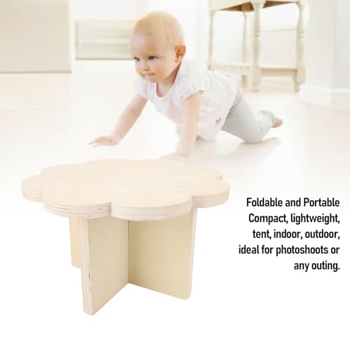 Table de pique-nique pliable fleur pour manger stable en camping - 3