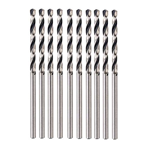 Professional 10 adet Hss spiral matkap ucu PointTeQ (metal için, 2,5 x 30 x 57 mm, matkap aksesuarı)