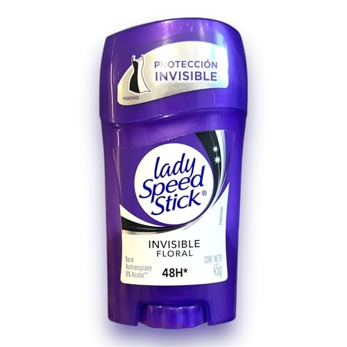Talcos Y Desodorantes, Drugstore Lady Speed Stick Desodorante Antitranspirante en Barra 45 g. Brinda 48 Horas de Protección Contra el Sudor y el Mal Olor. No Deja Residuos Blancos en la Piel....